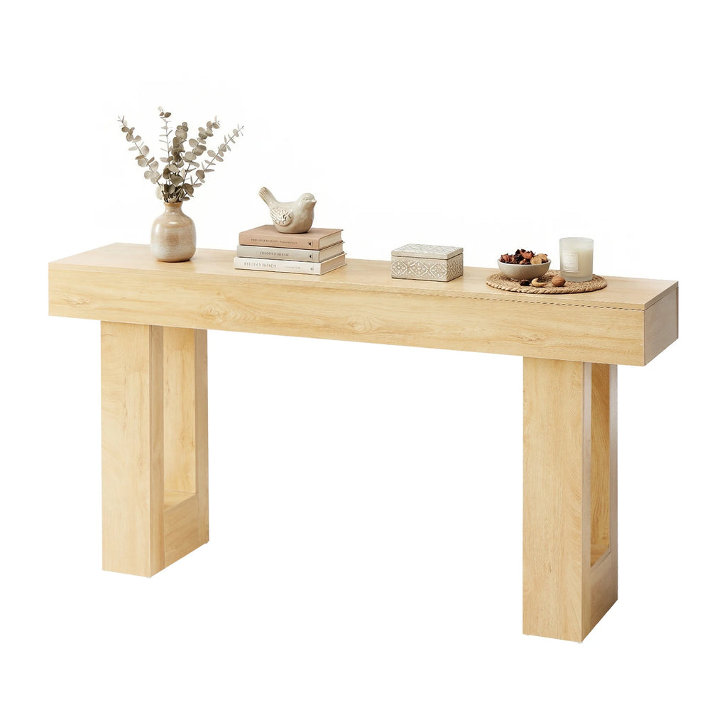 63" Rustic Console Table — Entryway or Sofa Table