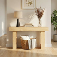 63" Rustic Console Table — Entryway or Sofa Table