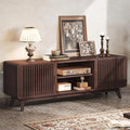 63'' Red Walnut TV Stand