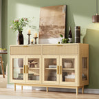IRONCK Buffet Cabinet with Glass Door