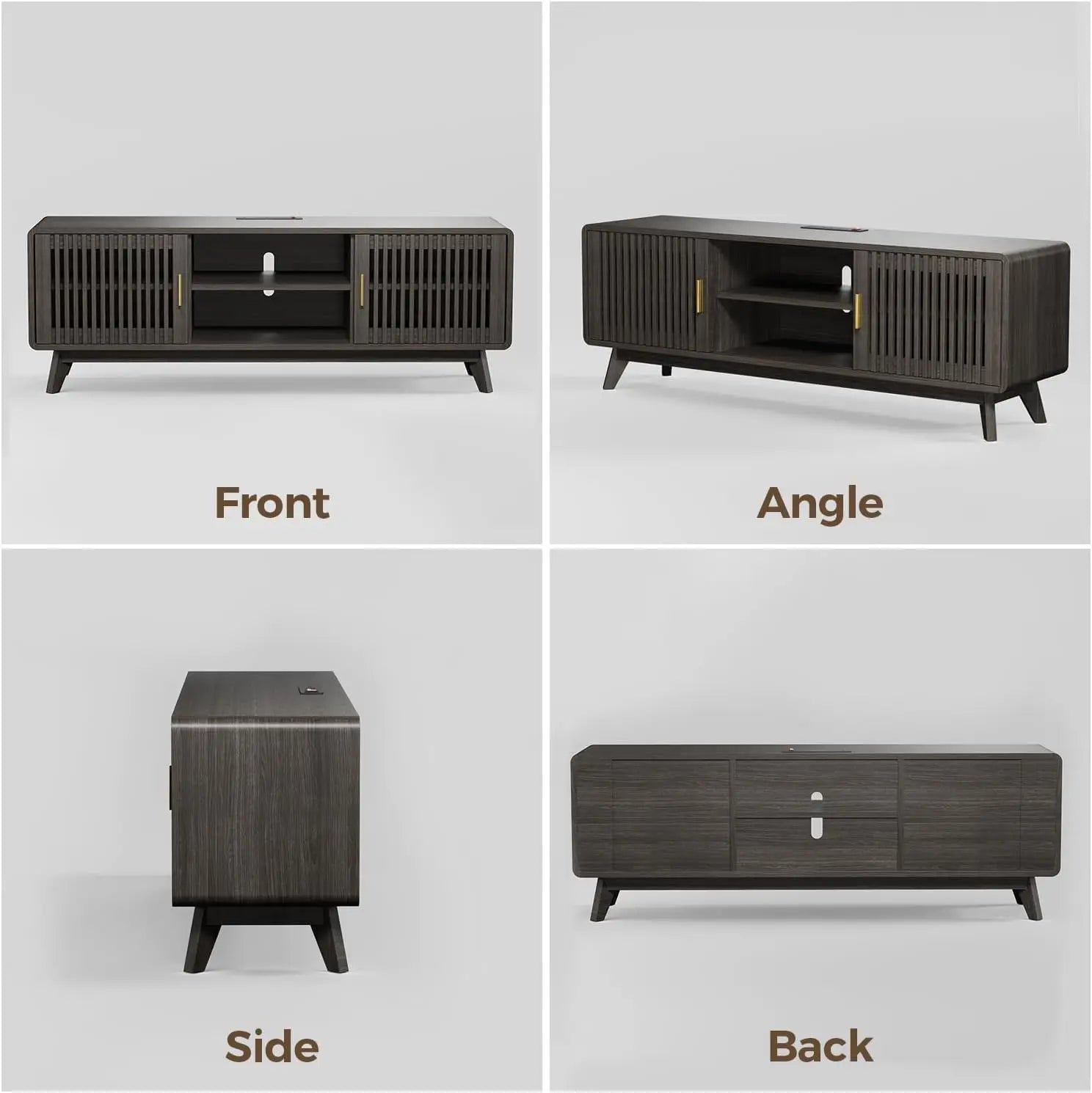 IRONCK 63'' TV Stand Charging