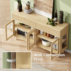 IRONCK Buffet Cabinet with Glass Door